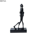 GobekUsa Abstract Lovers Sculpture Desk Ornament Home Decor Aesthetic Figure