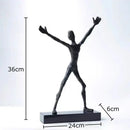 GobekUsa Abstract Lovers Sculpture Desk Ornament Home Decor Aesthetic Figure