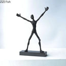 GobekUsa Abstract Lovers Sculpture Desk Ornament Home Decor Aesthetic Figure