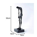 GobekUsa Abstract Lovers Sculpture Desk Ornament Home Decor Aesthetic Figure