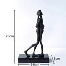 GobekUsa Abstract Lovers Sculpture Desk Ornament Home Decor Aesthetic Figure
