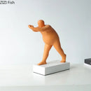 Abstract Resin Sculpture Modern Home Decor by GobekUsa