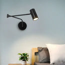 GobekUsa Acrylic Iron LED Wall Lamp Modern Rotate Black Stair Light