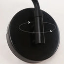 GobekUsa Acrylic Iron LED Wall Lamp Modern Rotate Black Stair Light
