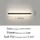 GobekUsa Acrylic LED Wall Lamps with Hooks for Bedroom Shelves & Background Wall Decor