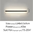 GobekUsa Acrylic LED Wall Lamps with Hooks for Bedroom Shelves & Background Wall Decor