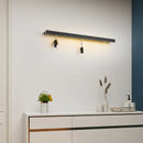 GobekUsa Acrylic LED Wall Lamps with Hooks for Bedroom Shelves & Background Wall Decor