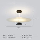 GobekUsa Black Acrylic Round Chandelier for Home Decor and Indoor Lighting