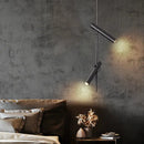 GobekUsa Black Adjustable LED Pendant Chandelier for Bedroom, Kitchen, Living Room
