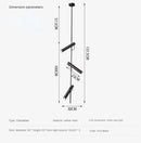 GobekUsa Black Adjustable LED Spot Light for Bedroom Living Room Sofa Decor