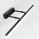 GobekUsa LED Vanity Lights for Bathroom Mirror Lighting Cabinet - Black Silver Chrome
