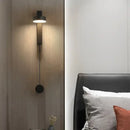 GobekUsa Adjustable LED Wall Lamp Rotation Dimming Switch Indoor Sconce Lighting
