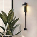 GobekUsa Adjustable LED Wall Lamp Rotation Dimming Switch Indoor Sconce Lighting