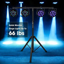 GobekUsa Adjustable Tripod Stand with Top T Bar for Pro Audio DJ Lighting Fixtures