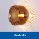 GobekUsa Elegant Aluminum Wall Sconce for Hotel Living Room Bedroom Decor
