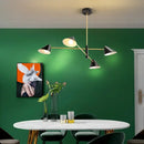 GobekUsa Cone Pendant Light: Minimalist Art Chandelier for Home Living Dining Room