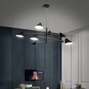 GobekUsa Cone Pendant Light: Minimalist Art Chandelier for Home Living Dining Room