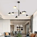 GobekUsa Cone Pendant Light: Minimalist Art Chandelier for Home Living Dining Room