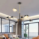 GobekUsa Cone Pendant Light: Minimalist Art Chandelier for Home Living Dining Room