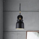 GobekUsa Modern Metal Wall Sconce Light with Cup Shade & Long Arm - Ideal for Library Bookstore