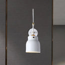 GobekUsa Modern Metal Wall Sconce Light with Cup Shade & Long Arm - Ideal for Library Bookstore