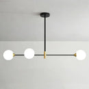 GobekUsa Black Metal Island Pendant Lighting with Modern Minimalist Design for Dining Table"