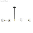 GobekUsa Black Metal Island Pendant Lighting with Modern Minimalist Design for Dining Table"