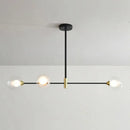 GobekUsa Black Metal Island Pendant Lighting with Modern Minimalist Design for Dining Table"