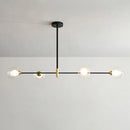 GobekUsa Black Metal Island Pendant Lighting with Modern Minimalist Design for Dining Table"