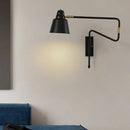 GobekUsa Modern Wall Mounted Reading Lamp: Retractable Arm, Nordic Style