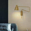 GobekUsa Modern Wall Mounted Reading Lamp: Retractable Arm, Nordic Style