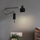 GobekUsa Modern Wall Mounted Reading Lamp: Retractable Arm, Nordic Style