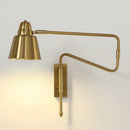 GobekUsa Modern Wall Mounted Reading Lamp: Retractable Arm, Nordic Style
