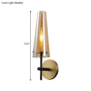 GobekUsa Minimalist 1-Light Black Wall Mount Light for Study Room