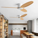 GobekUsa Black Modern DC Ceiling Fan Remote Control for Office Living Room