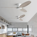 GobekUsa Black Modern DC Ceiling Fan Remote Control for Office Living Room