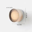GobekUsa LED Wall Sconce Light Luxury Modern Creative Acrylic Bedroom Living Room Lamp