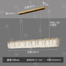 GobekUsa Cloud Glass Chandelier: Luxury Minimalist Copper Light for One Character Restaurant