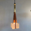 GobekUsa Clear White Resin Pendant Light: Height Adjustable for Bedroom, Dining Room, Kitchen.