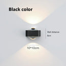 GobekUsa Copper Bedroom Wall Lamp, Modern LED Double Head Spotlights, Luxury Living Room Sconce