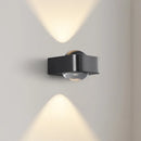 GobekUsa Copper Bedroom Wall Lamp, Modern LED Double Head Spotlights, Luxury Living Room Sconce