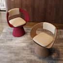 GobekUsa Elegant Rotating Chair - Modern Dressing Stool for Bedroom Makeup
