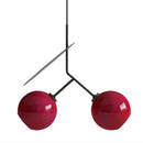 GobekUsa Glass Cherry Pendant Lights Suspension Chandelier Hanging Lamp