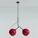 GobekUsa Glass Cherry Pendant Lights Suspension Chandelier Hanging Lamp