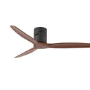 GobekUsa 52" Wood Blades Ceiling Fan, Remote Control DC Motor, Reverse Function