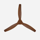 GobekUsa 52" Wood Blades Ceiling Fan, Remote Control DC Motor, Reverse Function