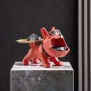 GobekUsa Bulldog Butler Tray Key Holder Storage Home Decor Statue Sculpture