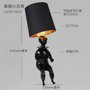 GobekUsa Clown Desk Lamp: Modern Style, Creative Design, Character Table Lighting for Bedroom.