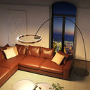 GobekUsa Circular Luminescence LED Floor Lamp for Living Room Bedroom Hotel Decor