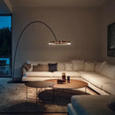 GobekUsa Circular Luminescence LED Floor Lamp for Living Room Bedroom Hotel Decor